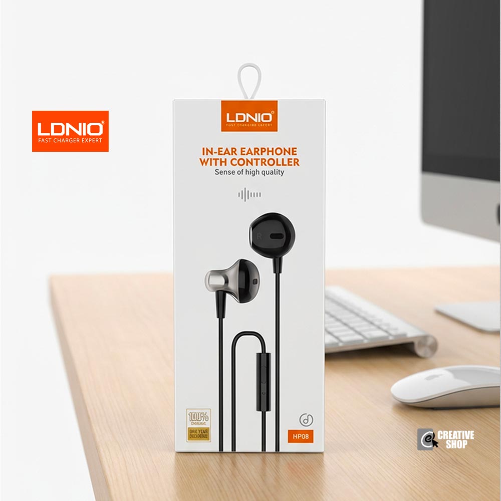 LDNIO In-Ear Earphone with Controller 3.5MM
